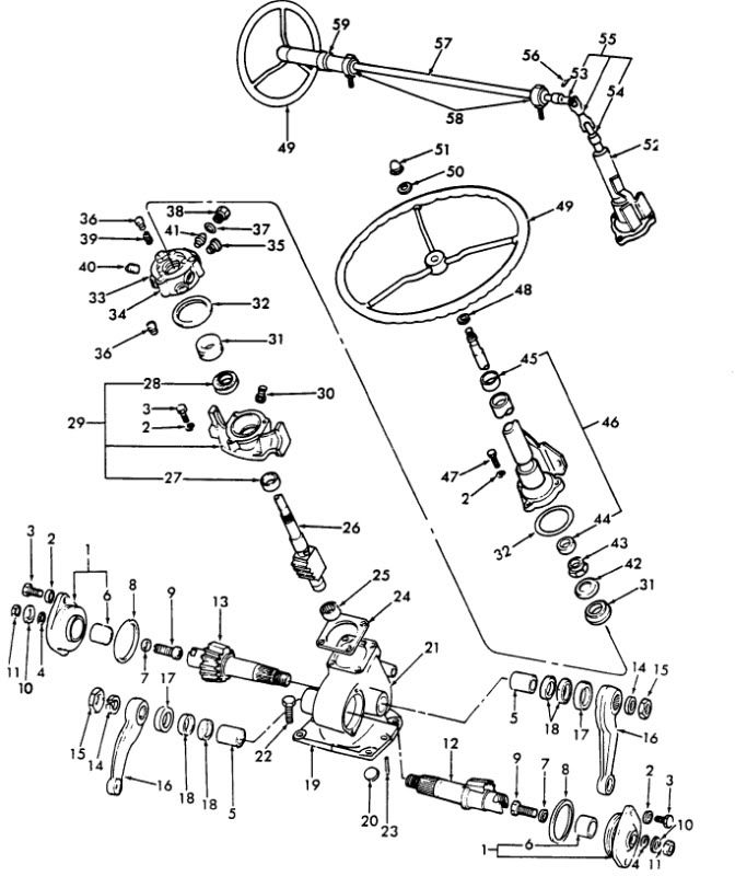 Ford 4000 power steering pump rebuild